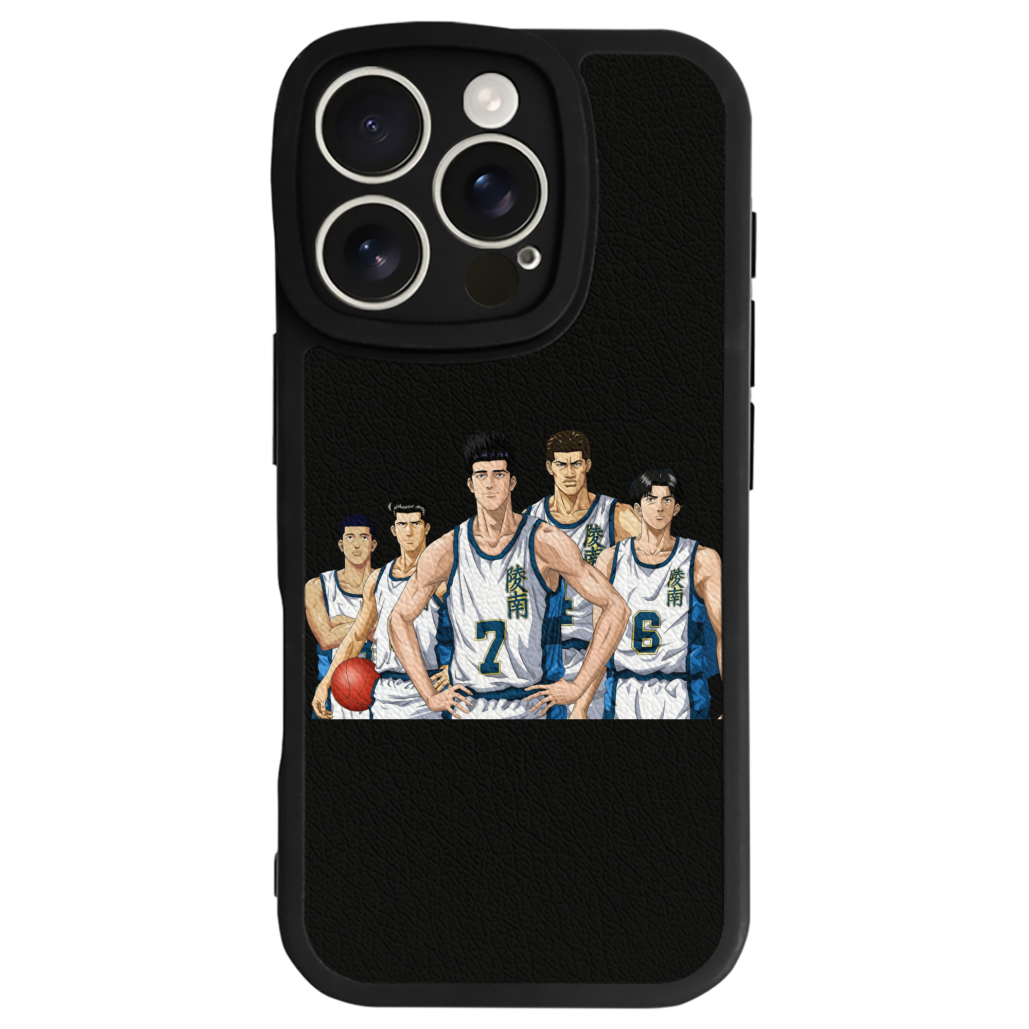（画像用） SLAM DUNK／スラムダンク 【iPhone 16シリーズ対応】シリコンスマホケース（レザー調） 材質：シリコン